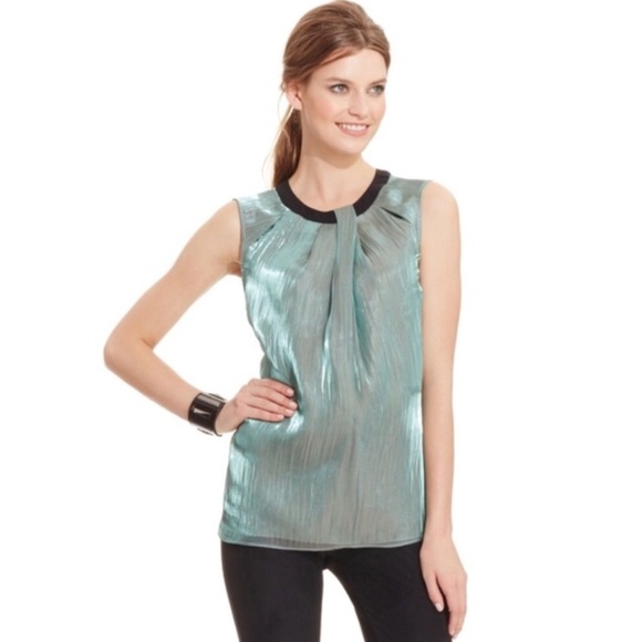Robert Rodriquez Metallic Shell Top - Picture 2 of 6